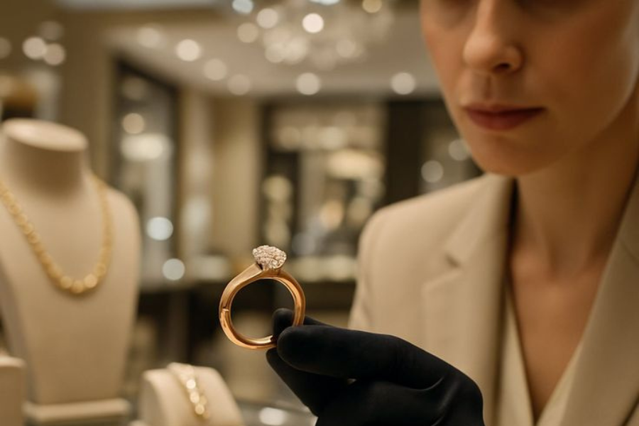 cincin emas harian dan cincin momen spesial