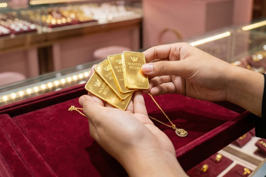 investasi emas perhiasan vs logam mulia