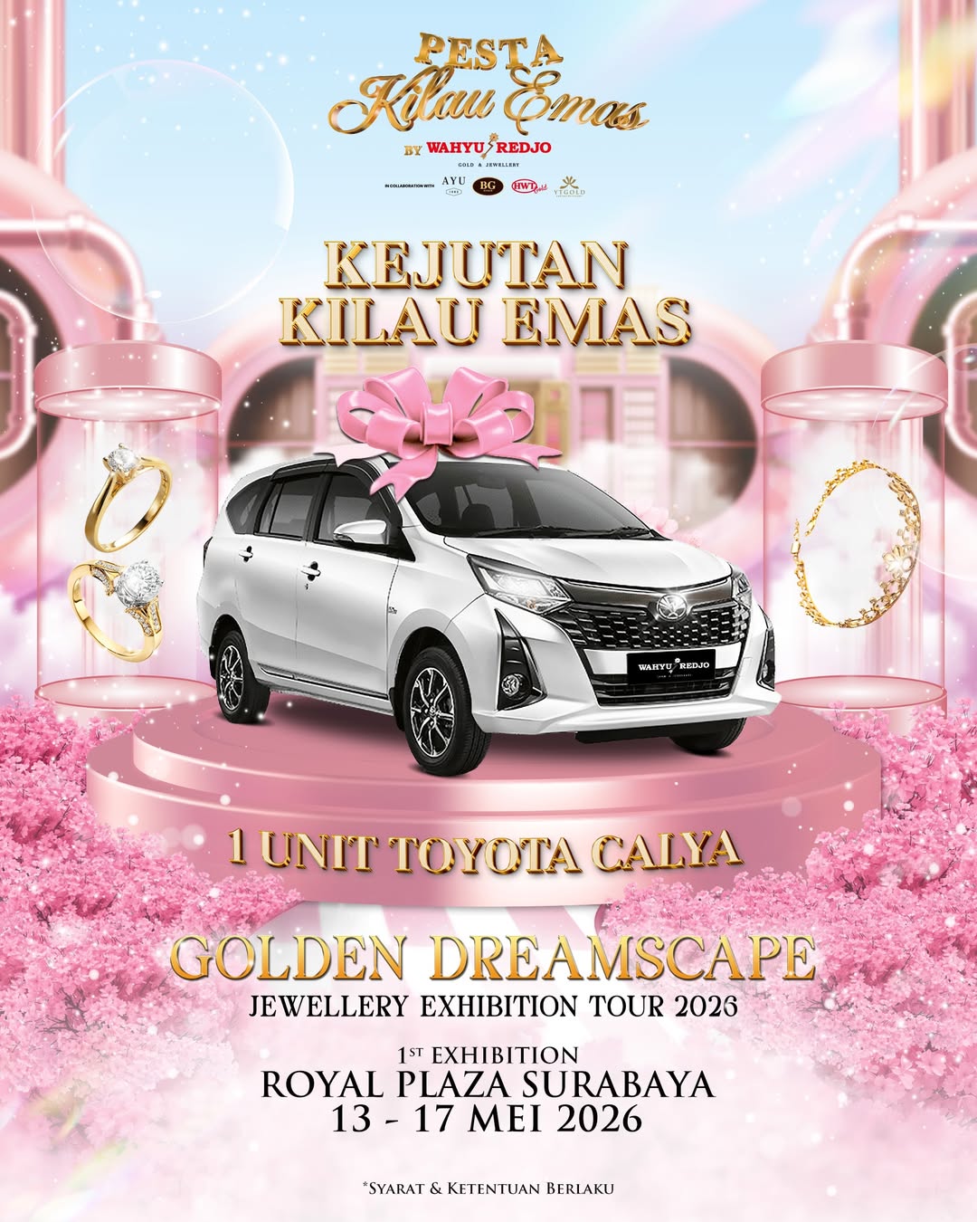 kilau emas wahyu redjo dapat mobil